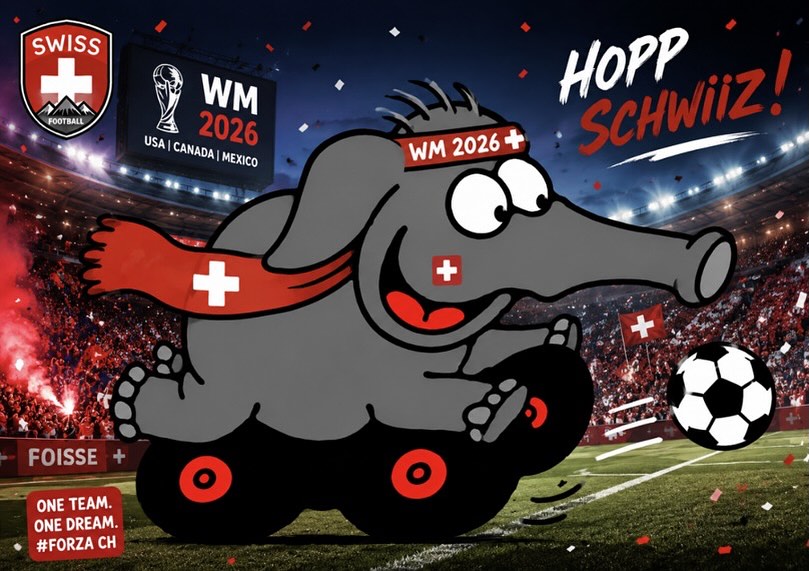 In weniger als einer Woche geht es los mit der Fussball-WM 2026. Wer Lust hat, bei unserem Tippspiel „Mangoldtippifanten“ mitzumachen, darf uns gerne eine Nachricht mit „⚽️🐘“ senden, um den Link zu erhalten. 

Die Teilnahme ist kostenlos und für die ersten drei Plätze gibt es coole Preise zu gewinnen. Möge der / die Beste gewinnen! 🙌🏼
