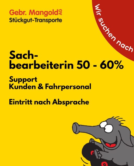 Wir erweitern unser Team und suchen nach Verstärkung! 👀
Bist du auf der Suche nach einer neuen Herausforderung? Wenn du gut Deutsch & Französisch sprichst, dich von 100 Anrufen nicht aus der Ruhe bringen lässt und Lust hast, Teil von einem tollen, familiären Team zu sein - dann bist du die richtige Person für uns! 🤩
Melde dich bei uns, damit wir uns kennenlernen können. Wir freuen uns auf dich! 🐘🚚☎️