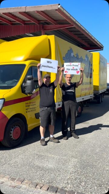 Wir suchen… 🥰💘👰♀️
… eine/n Fahrer/in der Kat. BE 🚚
Bist du der oder die Richtige für den Job? 😁 Dann melde dich bei uns unter info@gebr-mangold.ch oder 062 295 31 22.
PS: mehr Infos findest du im geposteten Stelleninserat im Feed oder auf unserer Webseite (www.gebr-mangold.ch). 🐘